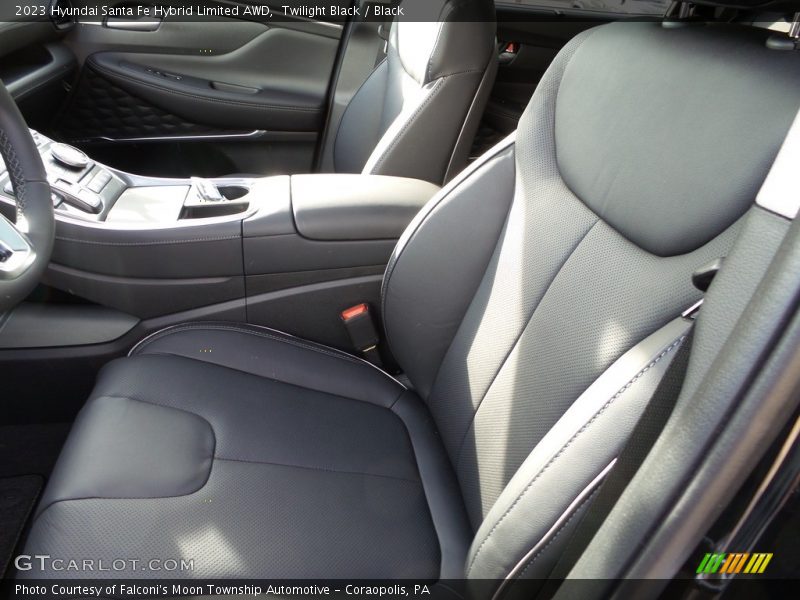 Twilight Black / Black 2023 Hyundai Santa Fe Hybrid Limited AWD