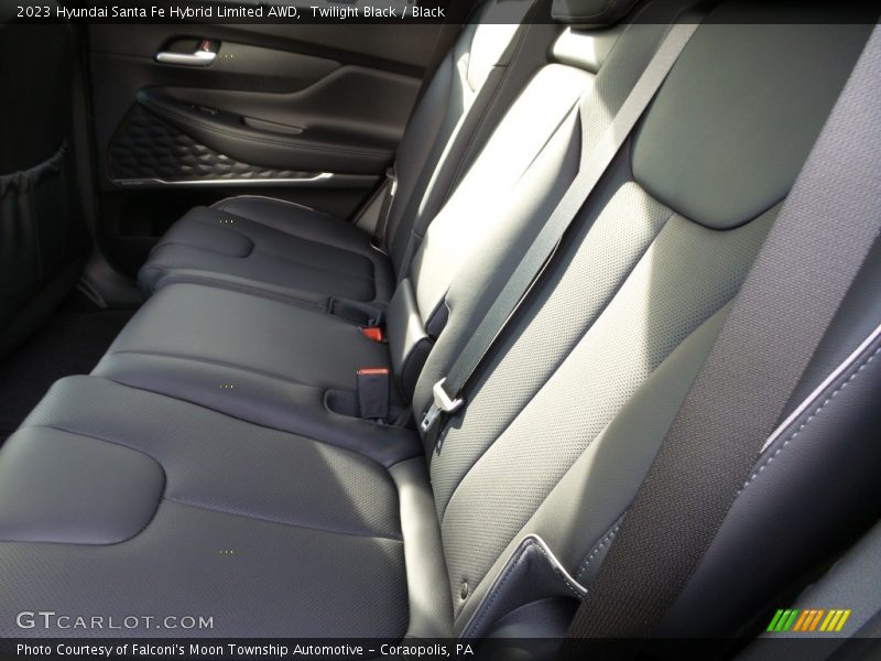 Twilight Black / Black 2023 Hyundai Santa Fe Hybrid Limited AWD