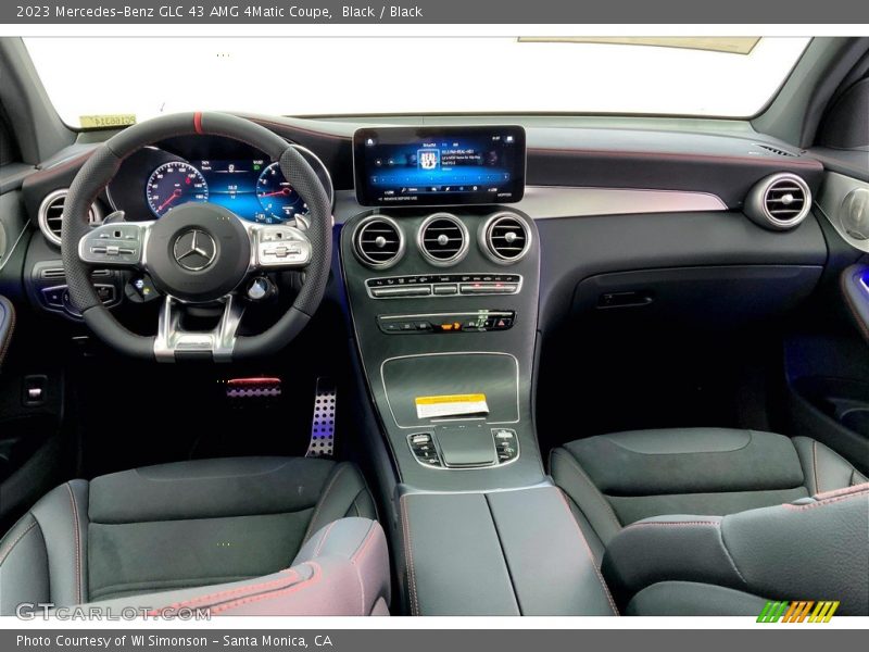 Dashboard of 2023 GLC 43 AMG 4Matic Coupe