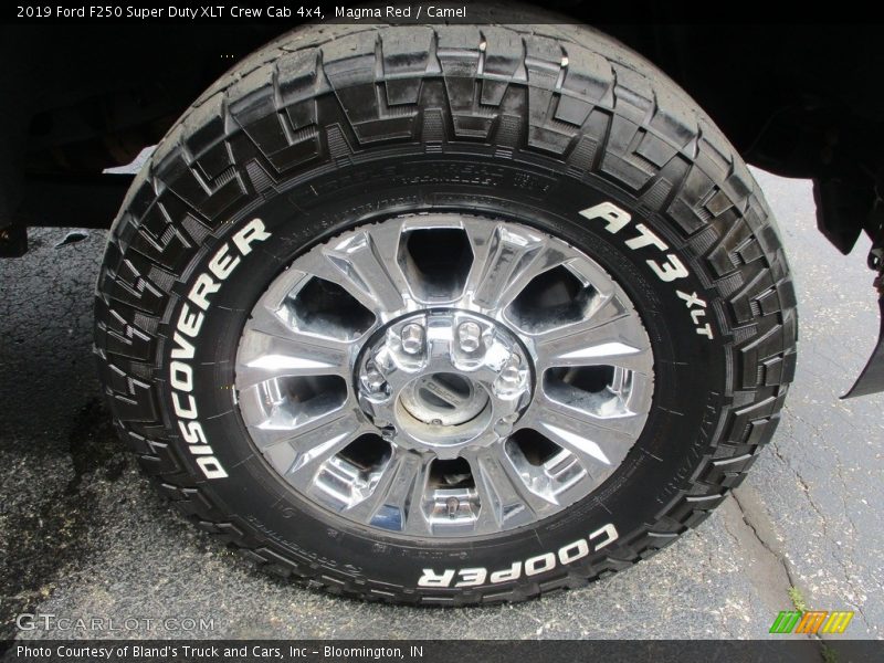 Magma Red / Camel 2019 Ford F250 Super Duty XLT Crew Cab 4x4