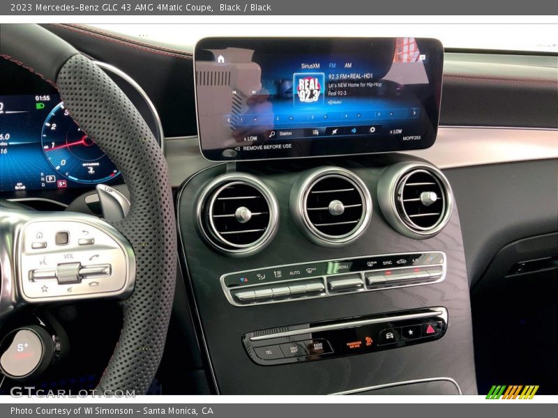 Controls of 2023 GLC 43 AMG 4Matic Coupe