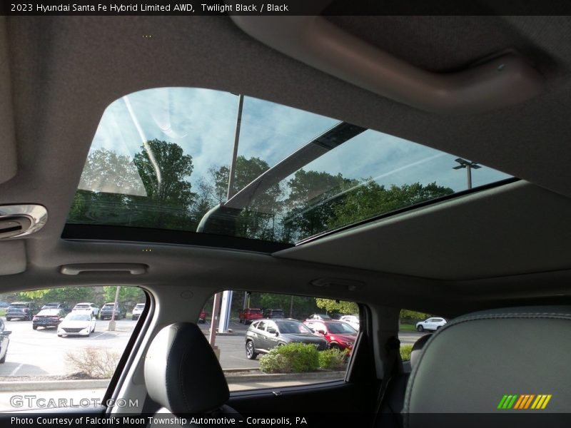 Twilight Black / Black 2023 Hyundai Santa Fe Hybrid Limited AWD