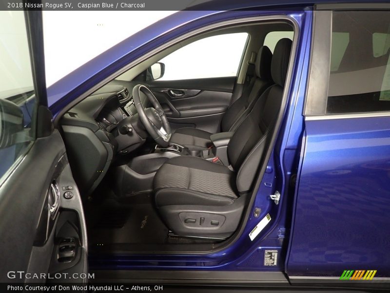 Caspian Blue / Charcoal 2018 Nissan Rogue SV