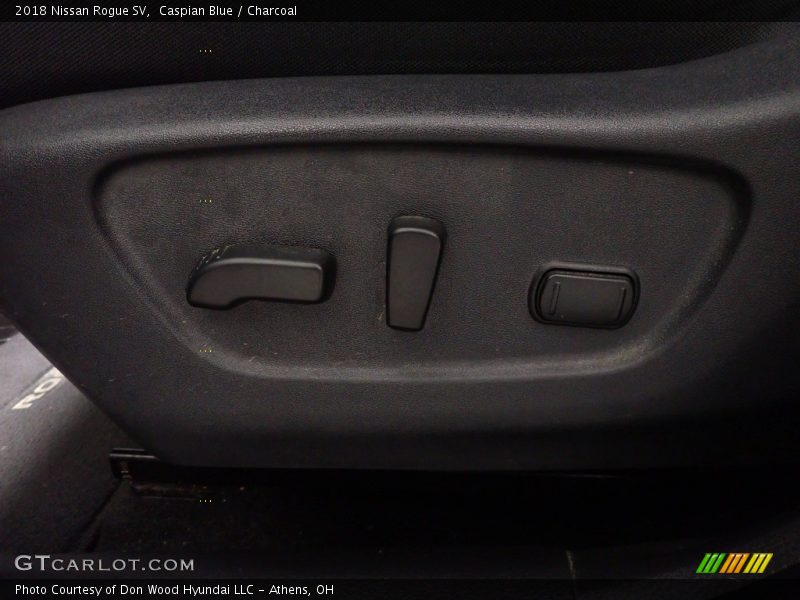 Caspian Blue / Charcoal 2018 Nissan Rogue SV