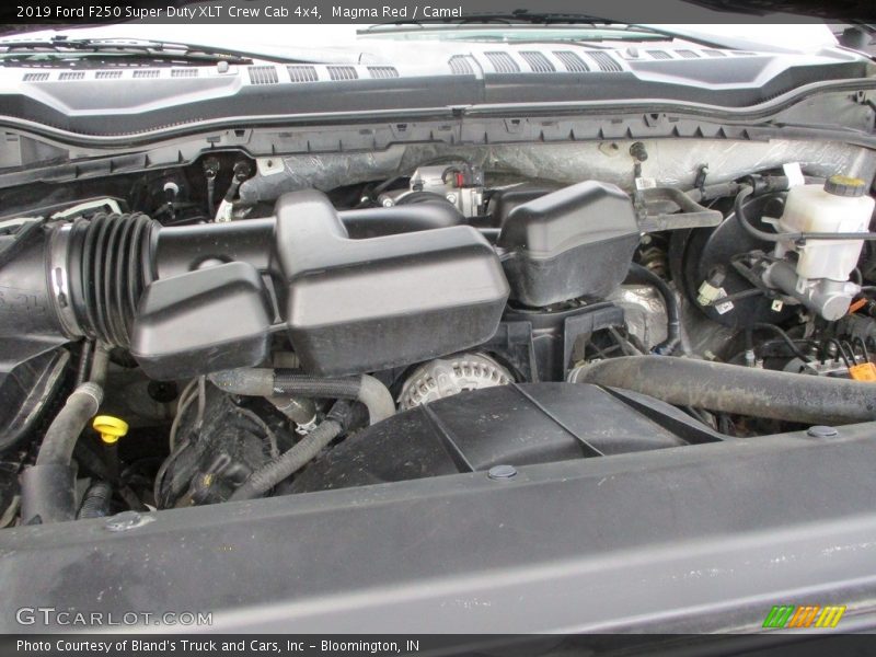 Magma Red / Camel 2019 Ford F250 Super Duty XLT Crew Cab 4x4