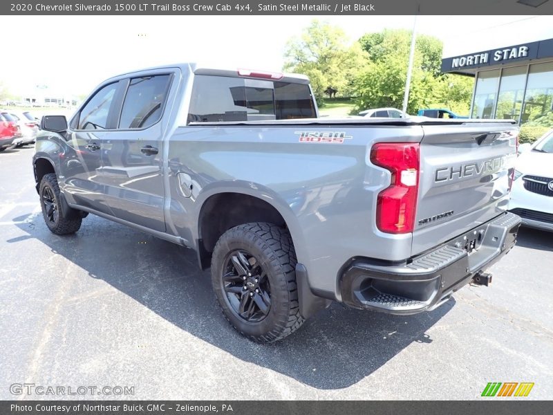 Satin Steel Metallic / Jet Black 2020 Chevrolet Silverado 1500 LT Trail Boss Crew Cab 4x4