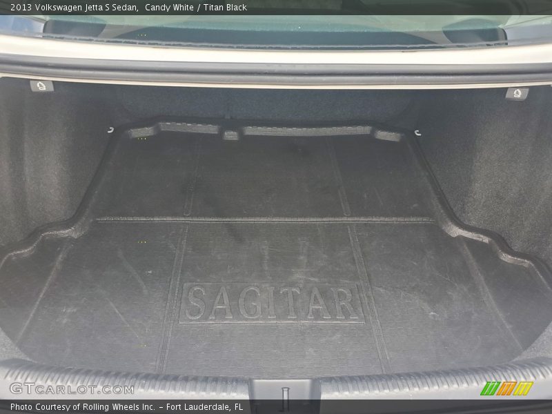 Candy White / Titan Black 2013 Volkswagen Jetta S Sedan