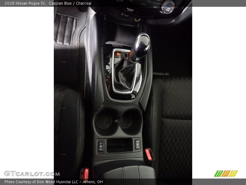 Caspian Blue / Charcoal 2018 Nissan Rogue SV