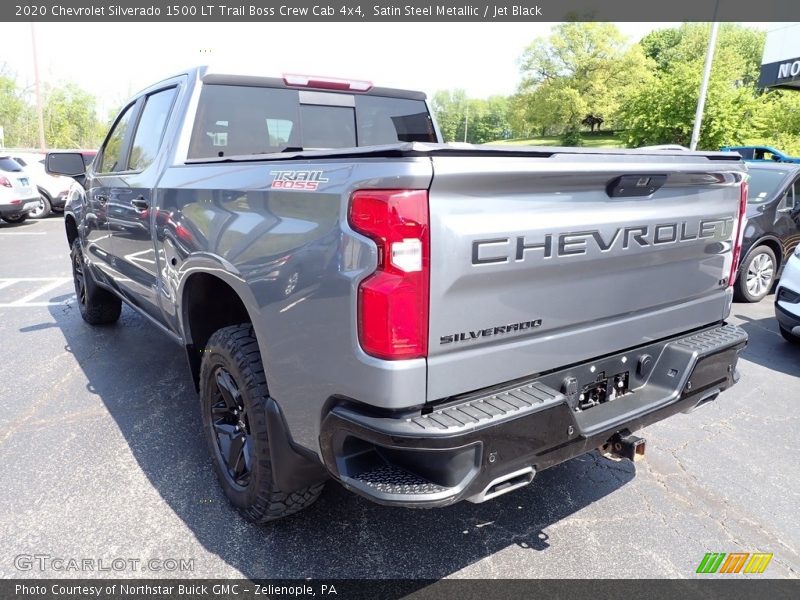 Satin Steel Metallic / Jet Black 2020 Chevrolet Silverado 1500 LT Trail Boss Crew Cab 4x4