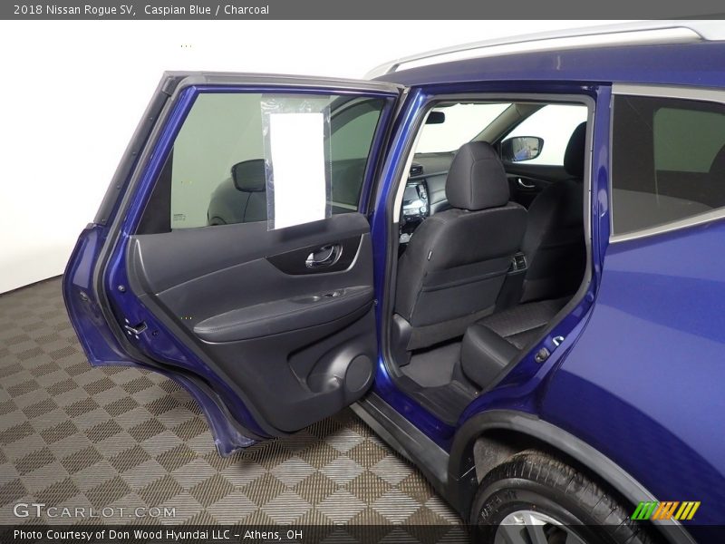 Caspian Blue / Charcoal 2018 Nissan Rogue SV