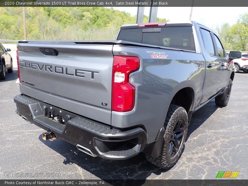Satin Steel Metallic / Jet Black 2020 Chevrolet Silverado 1500 LT Trail Boss Crew Cab 4x4