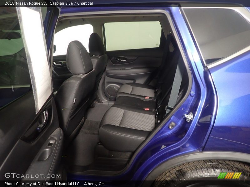 Caspian Blue / Charcoal 2018 Nissan Rogue SV