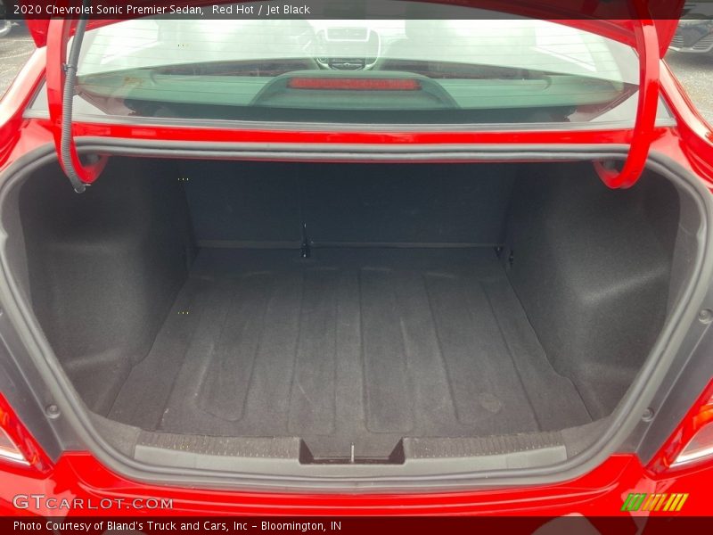 Red Hot / Jet Black 2020 Chevrolet Sonic Premier Sedan