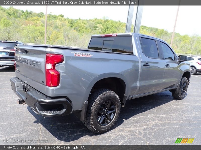 Satin Steel Metallic / Jet Black 2020 Chevrolet Silverado 1500 LT Trail Boss Crew Cab 4x4