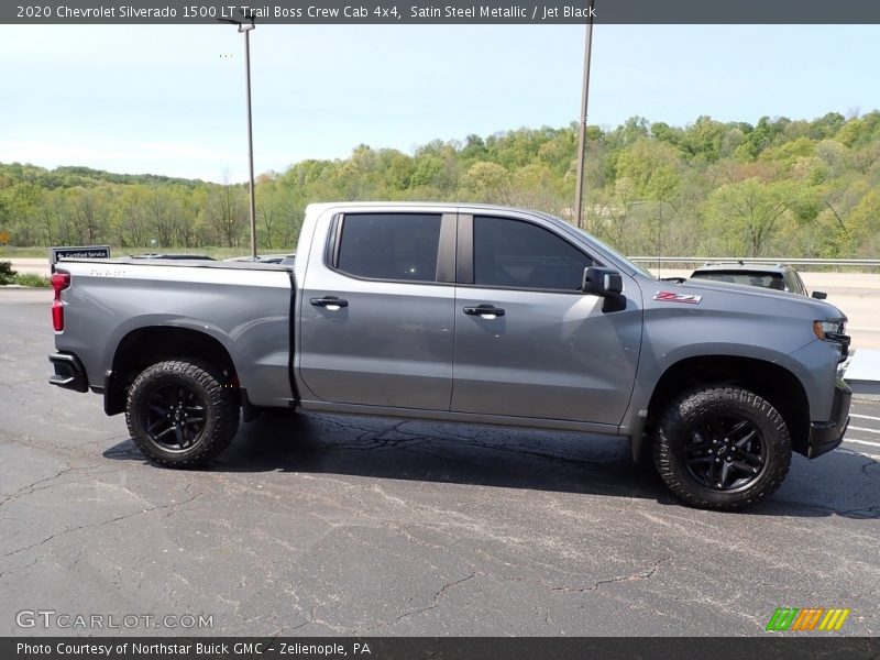 Satin Steel Metallic / Jet Black 2020 Chevrolet Silverado 1500 LT Trail Boss Crew Cab 4x4