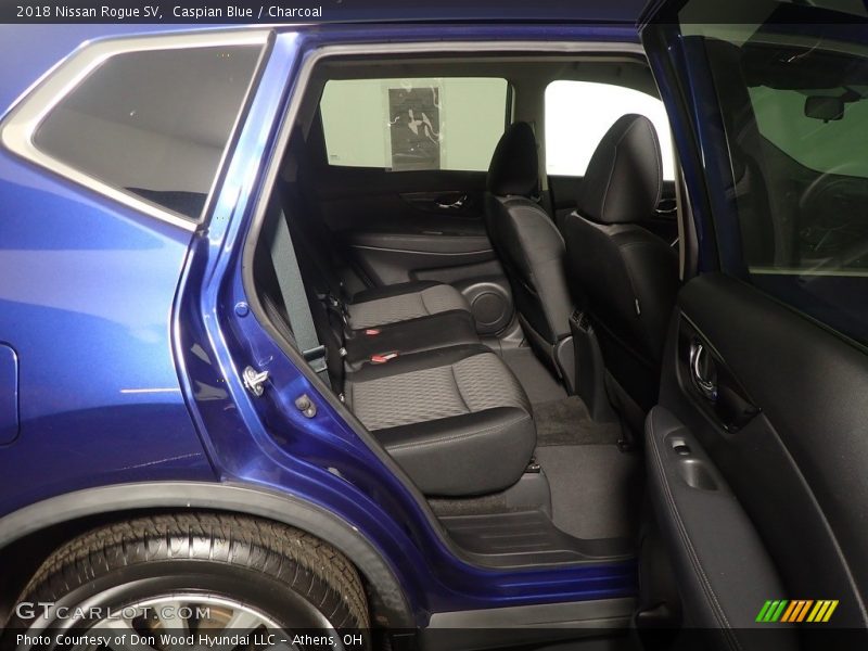 Caspian Blue / Charcoal 2018 Nissan Rogue SV