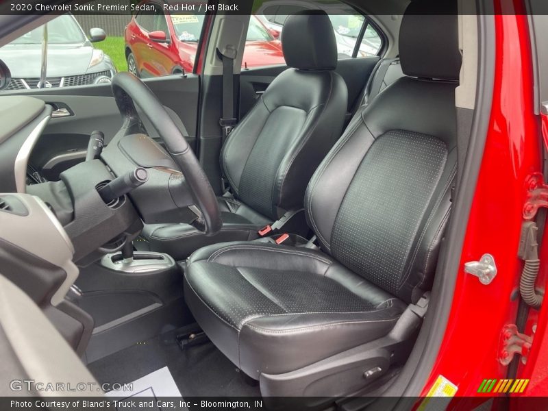 Red Hot / Jet Black 2020 Chevrolet Sonic Premier Sedan