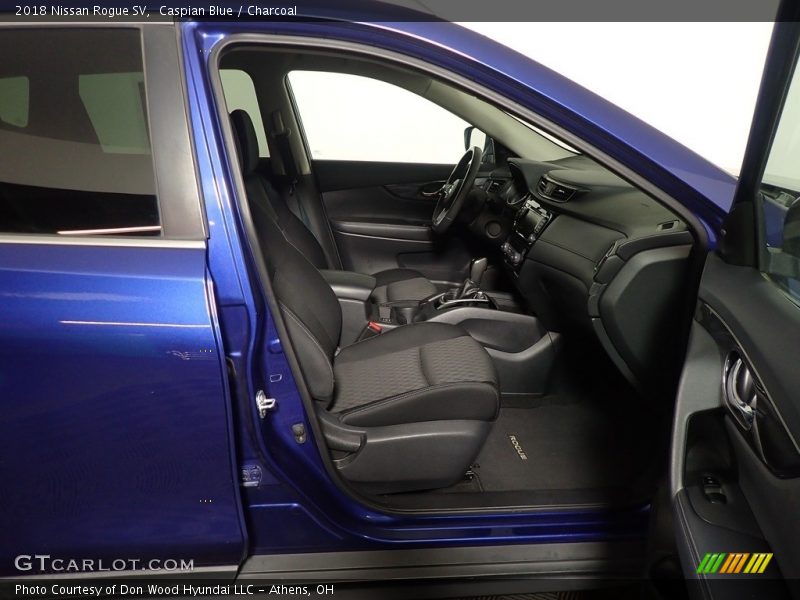 Caspian Blue / Charcoal 2018 Nissan Rogue SV