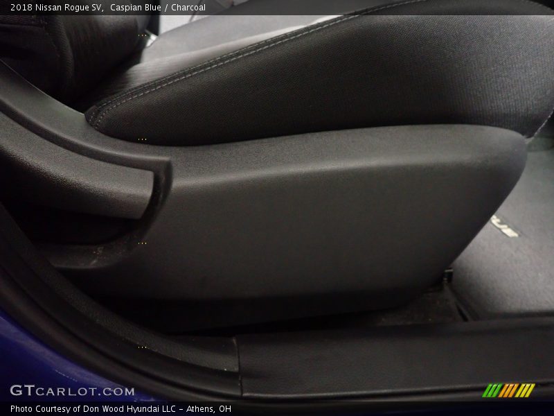 Caspian Blue / Charcoal 2018 Nissan Rogue SV