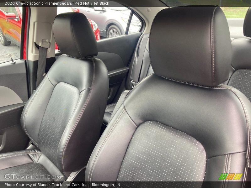 Red Hot / Jet Black 2020 Chevrolet Sonic Premier Sedan