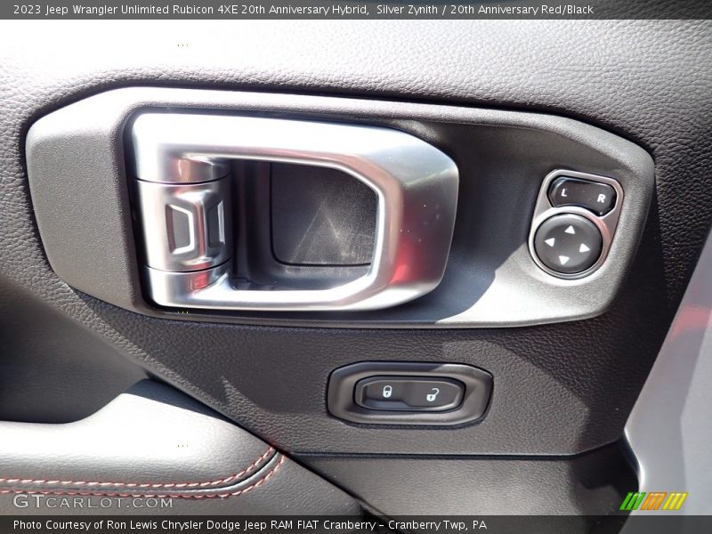 Silver Zynith / 20th Anniversary Red/Black 2023 Jeep Wrangler Unlimited Rubicon 4XE 20th Anniversary Hybrid