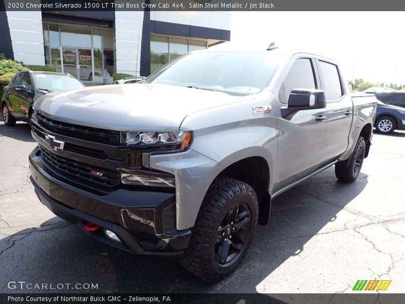 Satin Steel Metallic / Jet Black 2020 Chevrolet Silverado 1500 LT Trail Boss Crew Cab 4x4