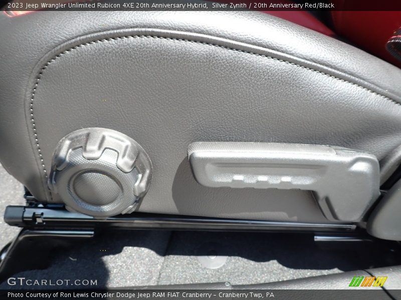 Silver Zynith / 20th Anniversary Red/Black 2023 Jeep Wrangler Unlimited Rubicon 4XE 20th Anniversary Hybrid