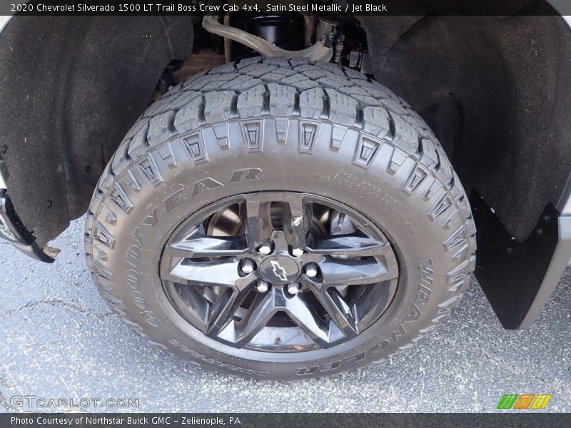 Satin Steel Metallic / Jet Black 2020 Chevrolet Silverado 1500 LT Trail Boss Crew Cab 4x4