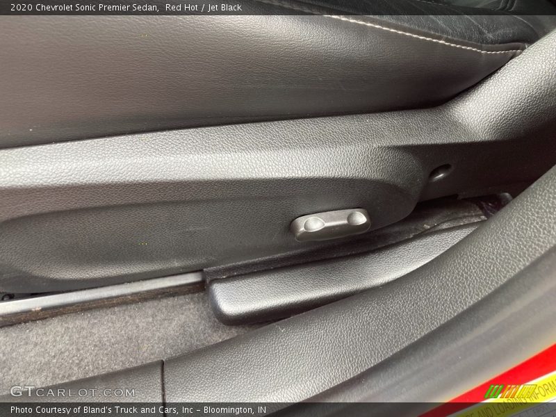 Red Hot / Jet Black 2020 Chevrolet Sonic Premier Sedan