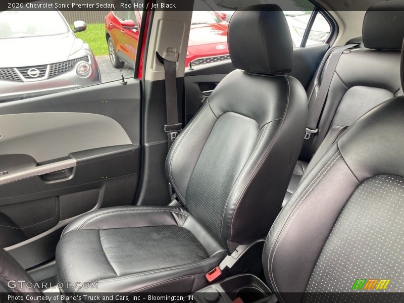 Red Hot / Jet Black 2020 Chevrolet Sonic Premier Sedan