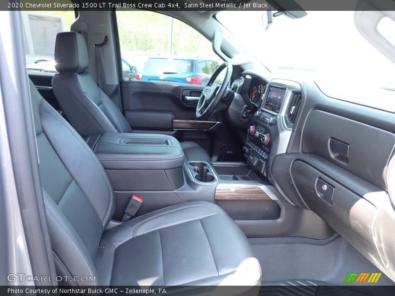 Satin Steel Metallic / Jet Black 2020 Chevrolet Silverado 1500 LT Trail Boss Crew Cab 4x4