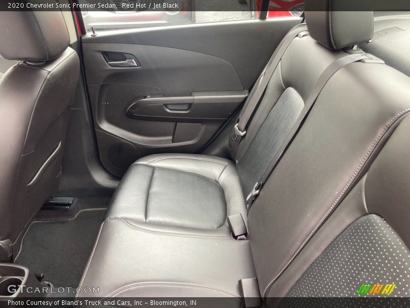 Red Hot / Jet Black 2020 Chevrolet Sonic Premier Sedan