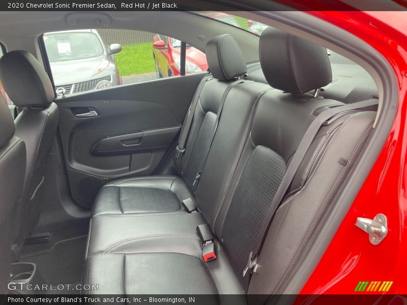 Red Hot / Jet Black 2020 Chevrolet Sonic Premier Sedan