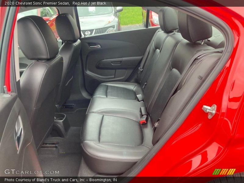 Red Hot / Jet Black 2020 Chevrolet Sonic Premier Sedan