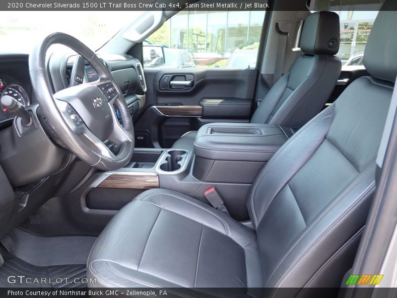 Satin Steel Metallic / Jet Black 2020 Chevrolet Silverado 1500 LT Trail Boss Crew Cab 4x4