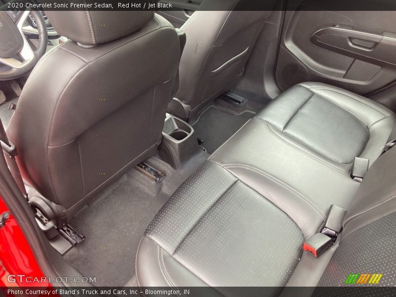 Red Hot / Jet Black 2020 Chevrolet Sonic Premier Sedan
