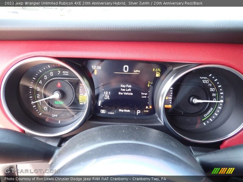 Silver Zynith / 20th Anniversary Red/Black 2023 Jeep Wrangler Unlimited Rubicon 4XE 20th Anniversary Hybrid