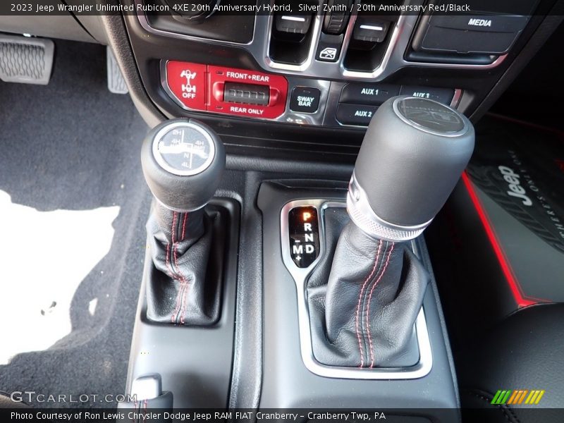 Silver Zynith / 20th Anniversary Red/Black 2023 Jeep Wrangler Unlimited Rubicon 4XE 20th Anniversary Hybrid