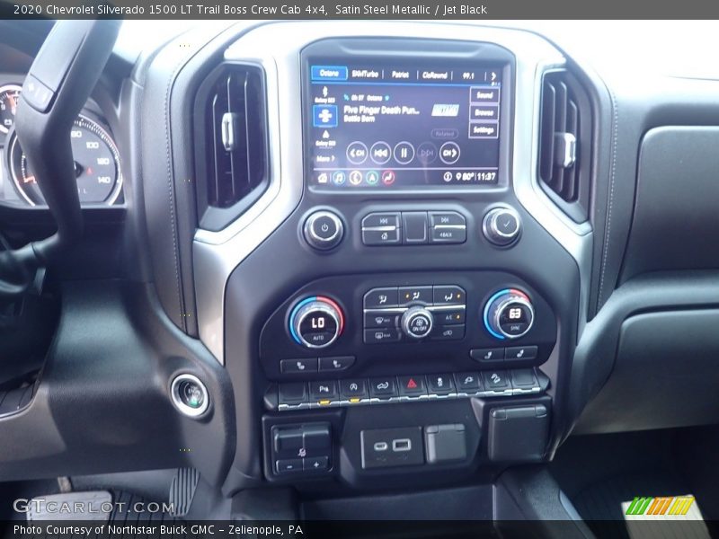 Satin Steel Metallic / Jet Black 2020 Chevrolet Silverado 1500 LT Trail Boss Crew Cab 4x4