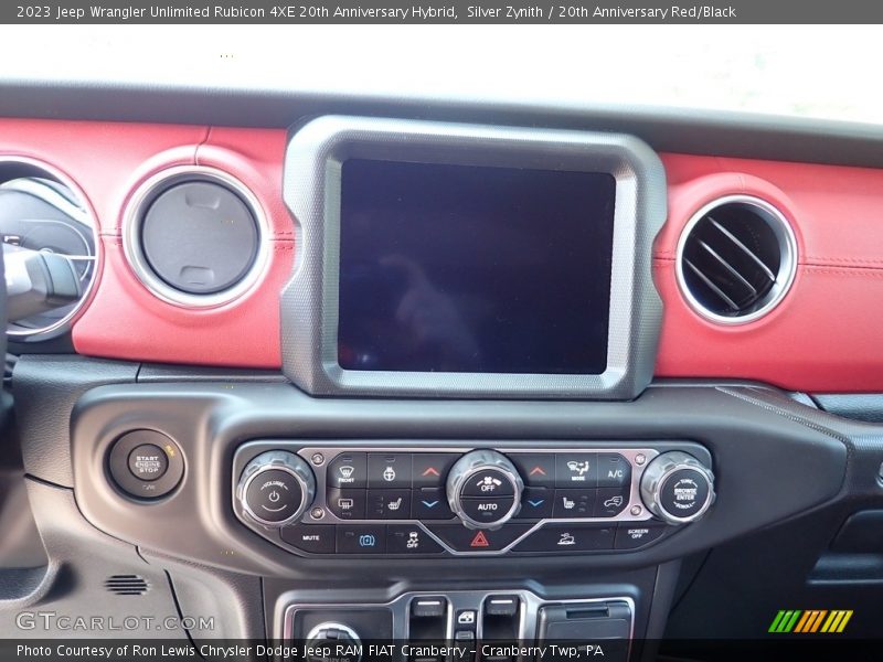 Silver Zynith / 20th Anniversary Red/Black 2023 Jeep Wrangler Unlimited Rubicon 4XE 20th Anniversary Hybrid