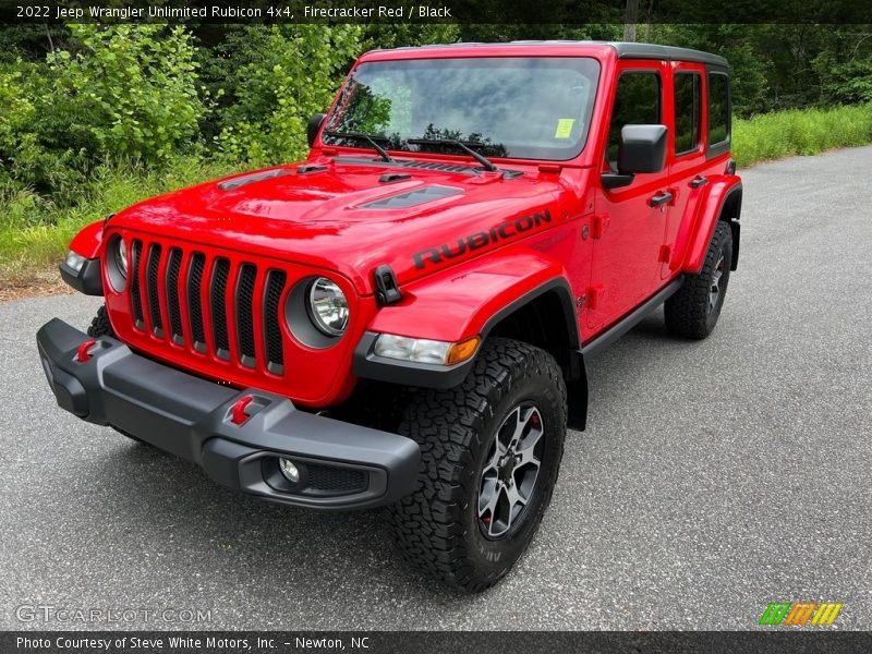 Firecracker Red / Black 2022 Jeep Wrangler Unlimited Rubicon 4x4