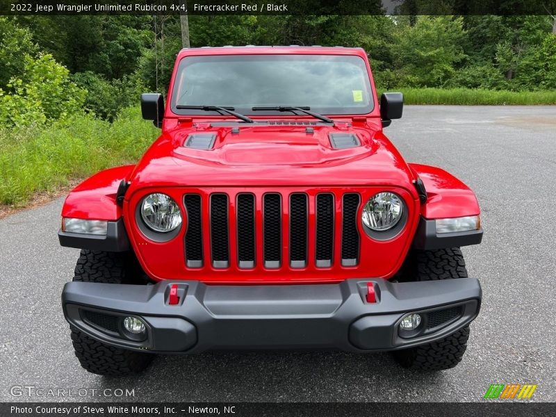 Firecracker Red / Black 2022 Jeep Wrangler Unlimited Rubicon 4x4