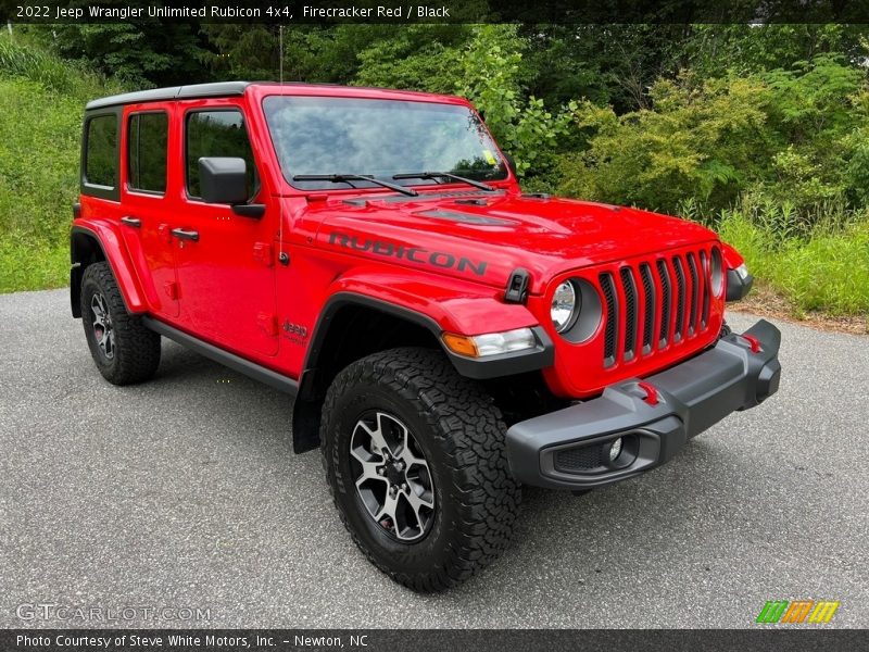 Front 3/4 View of 2022 Wrangler Unlimited Rubicon 4x4