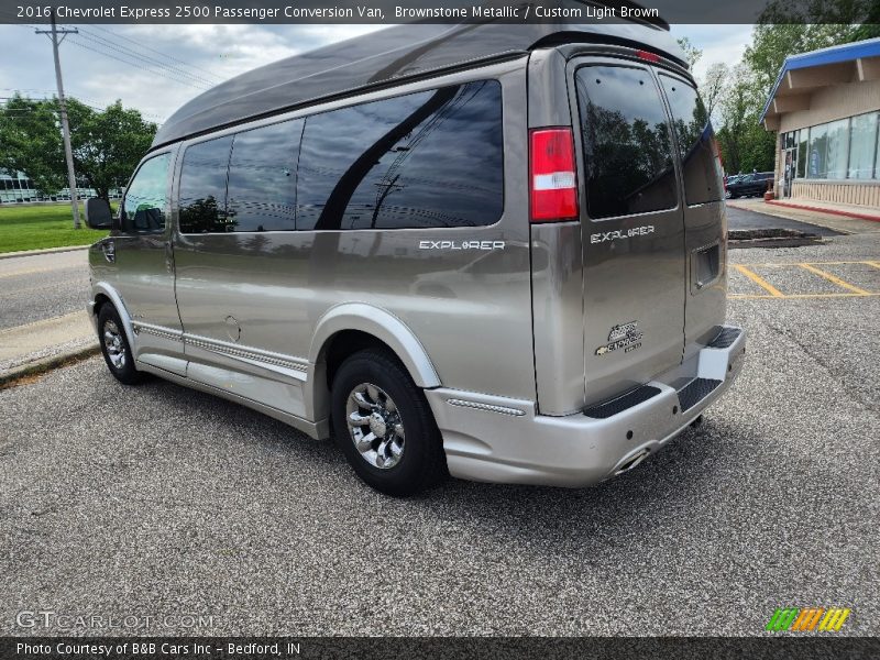  2016 Express 2500 Passenger Conversion Van Brownstone Metallic
