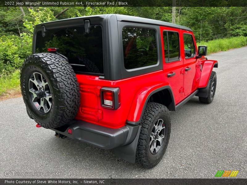 Firecracker Red / Black 2022 Jeep Wrangler Unlimited Rubicon 4x4