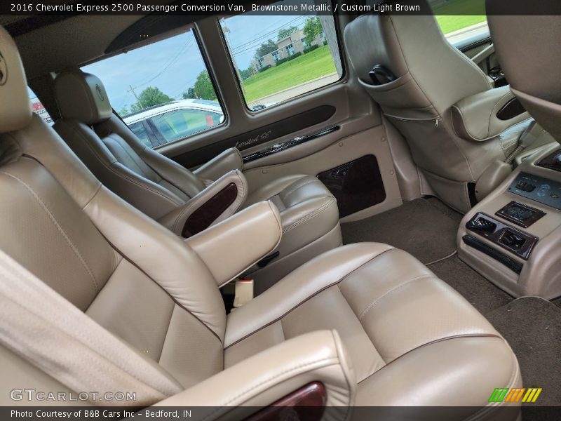 Rear Seat of 2016 Express 2500 Passenger Conversion Van