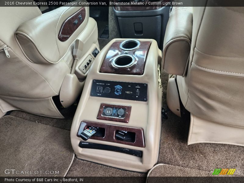 Rear Seat of 2016 Express 2500 Passenger Conversion Van