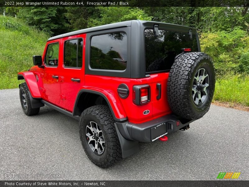 Firecracker Red / Black 2022 Jeep Wrangler Unlimited Rubicon 4x4