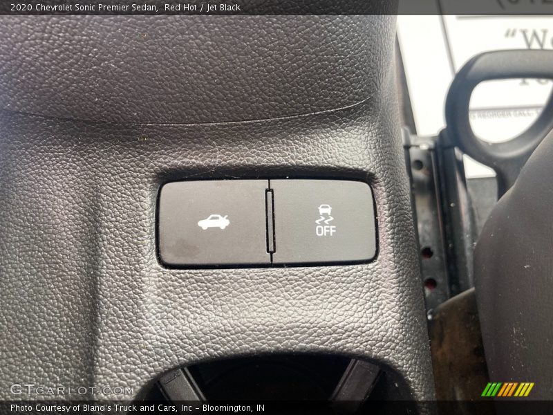 Red Hot / Jet Black 2020 Chevrolet Sonic Premier Sedan