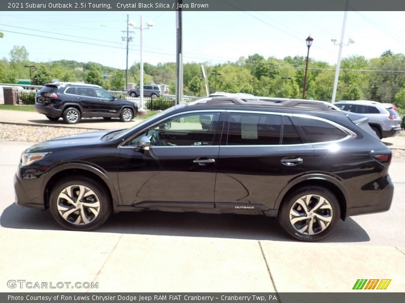 Crystal Black Silica / Java Brown 2021 Subaru Outback 2.5i Touring
